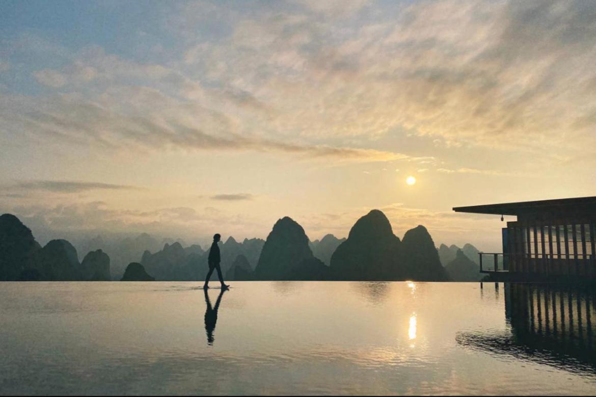 Misty Wonderland ,Yangshuo Xingping Hotell Exteriör bild