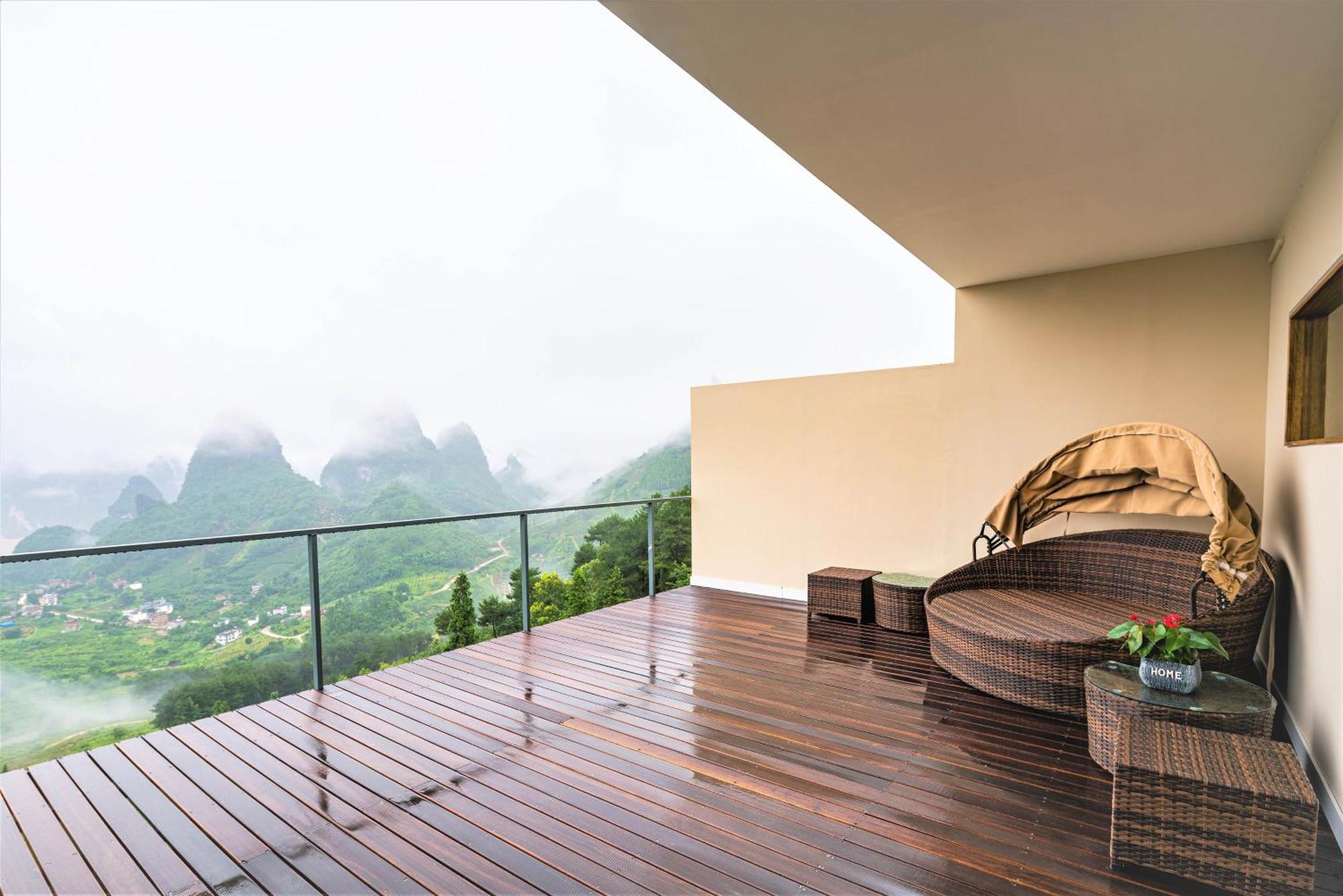 Misty Wonderland ,Yangshuo Xingping Hotell Rum bild