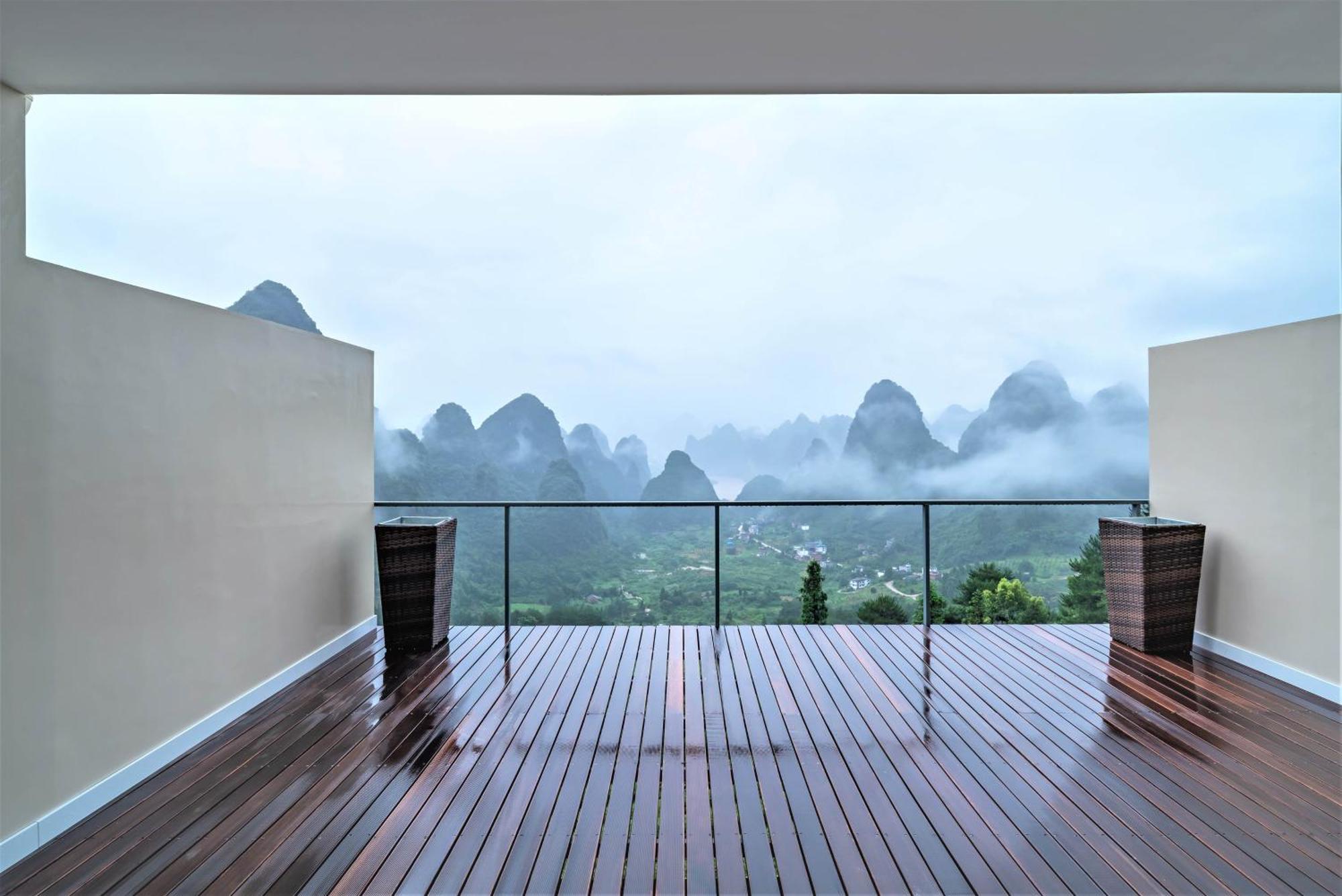 Misty Wonderland ,Yangshuo Xingping Hotell Rum bild
