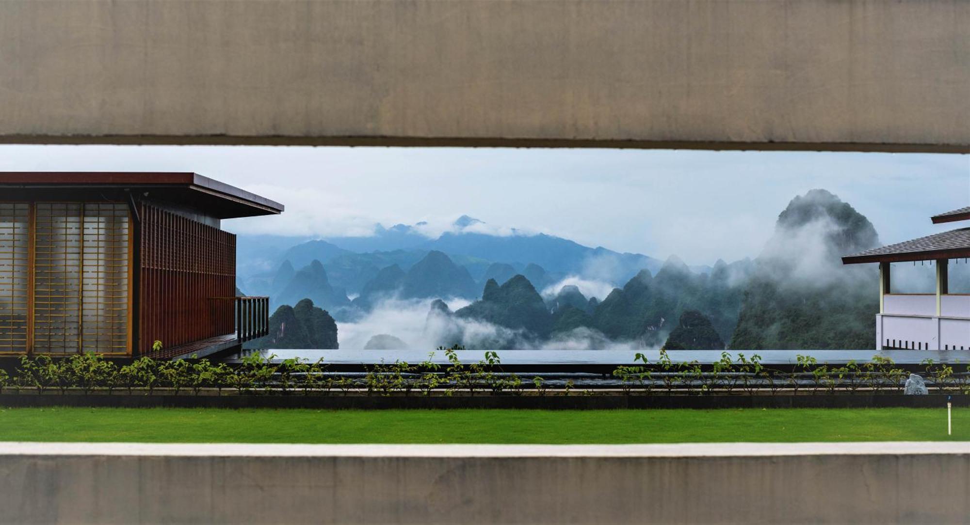 Misty Wonderland ,Yangshuo Xingping Hotell Rum bild
