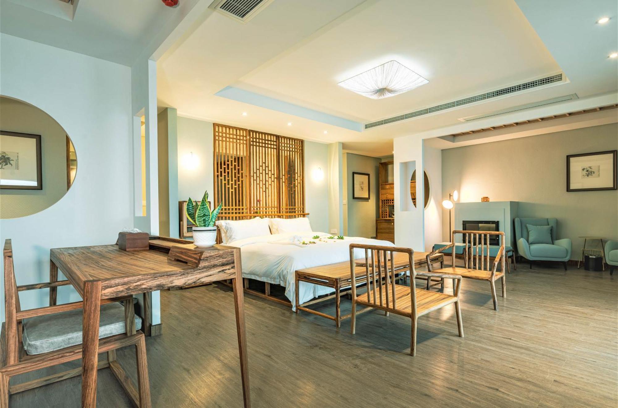 Misty Wonderland ,Yangshuo Xingping Hotell Rum bild