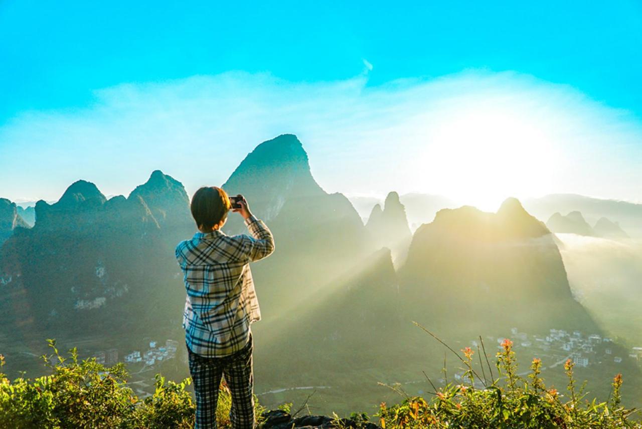 Misty Wonderland ,Yangshuo Xingping Hotell Exteriör bild