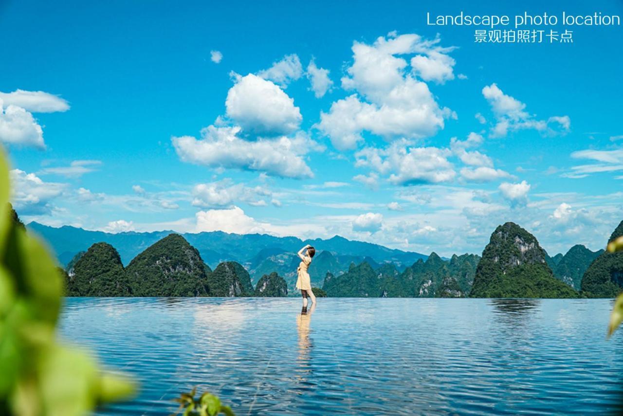 Misty Wonderland ,Yangshuo Xingping Hotell Exteriör bild
